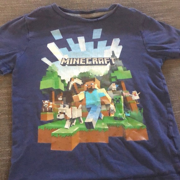 old navy minecraft shirt